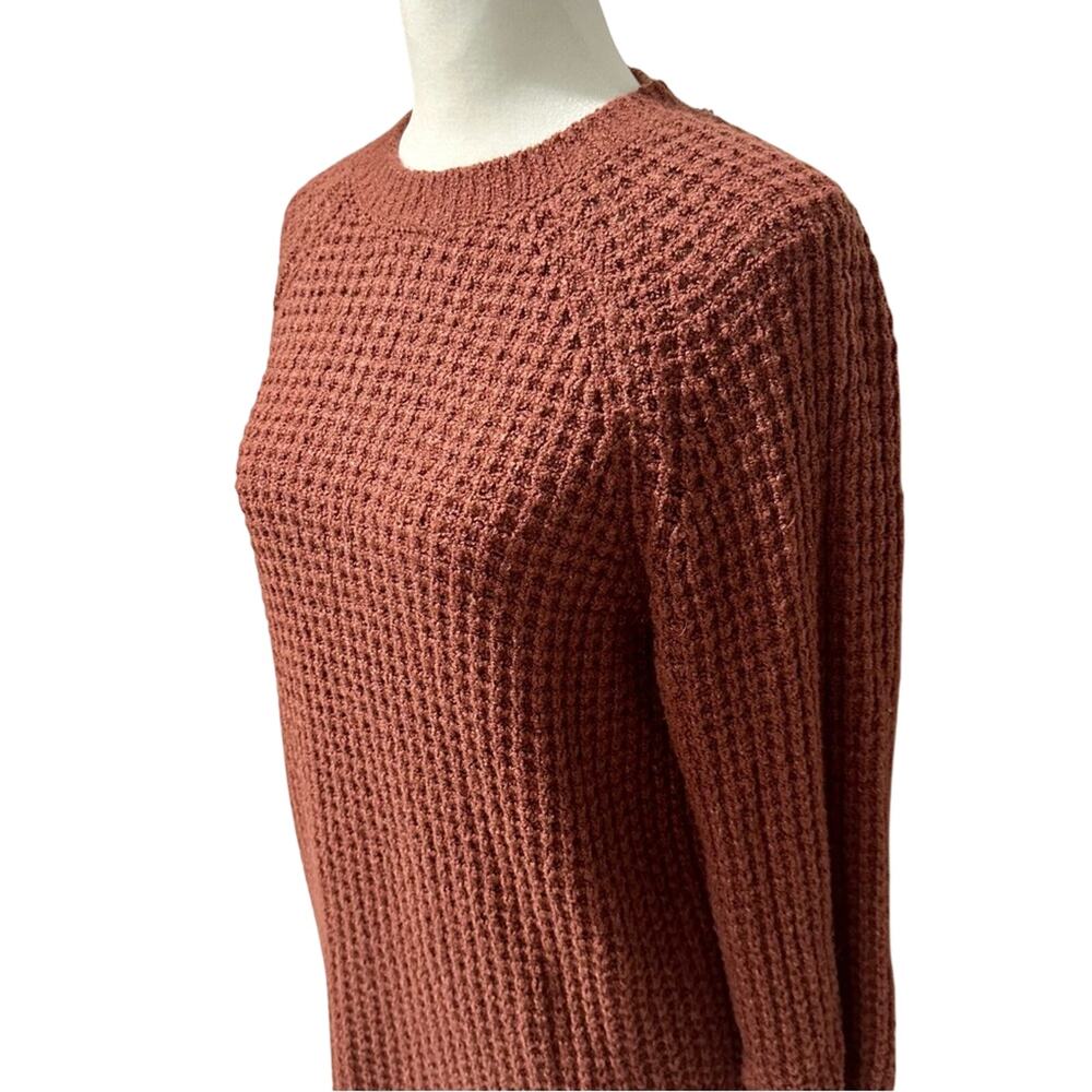 Upwest Comfy Sweater Dress, Size S, Cherry Mahogany
